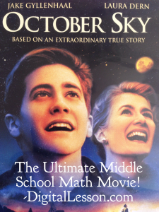 October Sky Middle School Math Movie